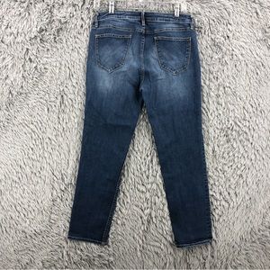 Vigoss Jeans Womens Size 30 Thompson Tomboy Classic Fit Cropped Distressed